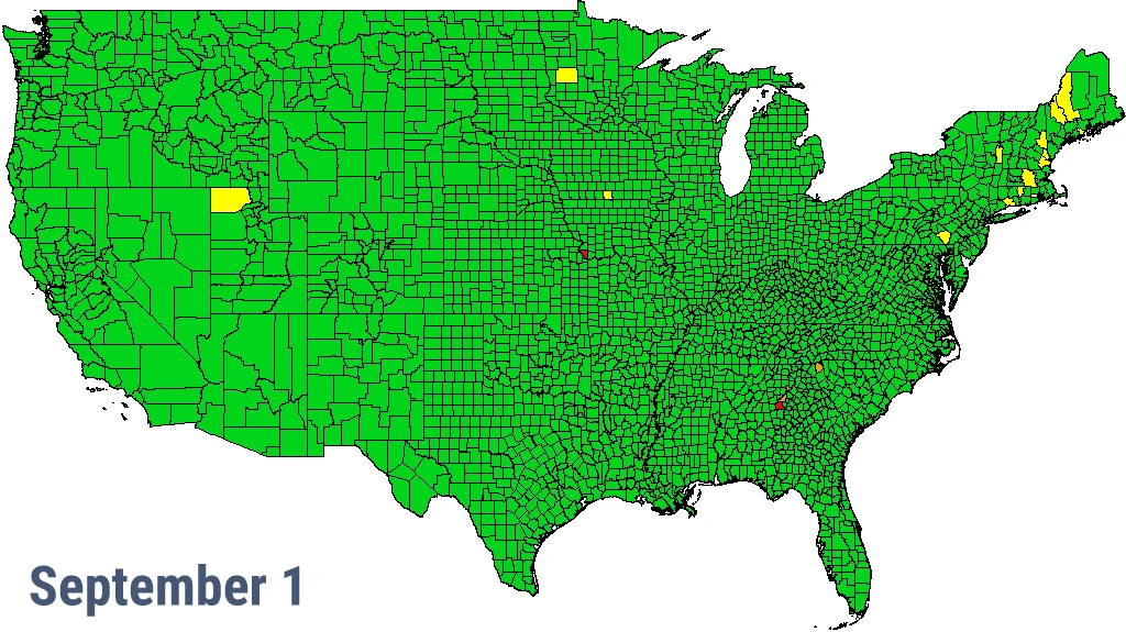 When and Where Fall Foliage Will Peak This Year, According to the Farmer's Almanac